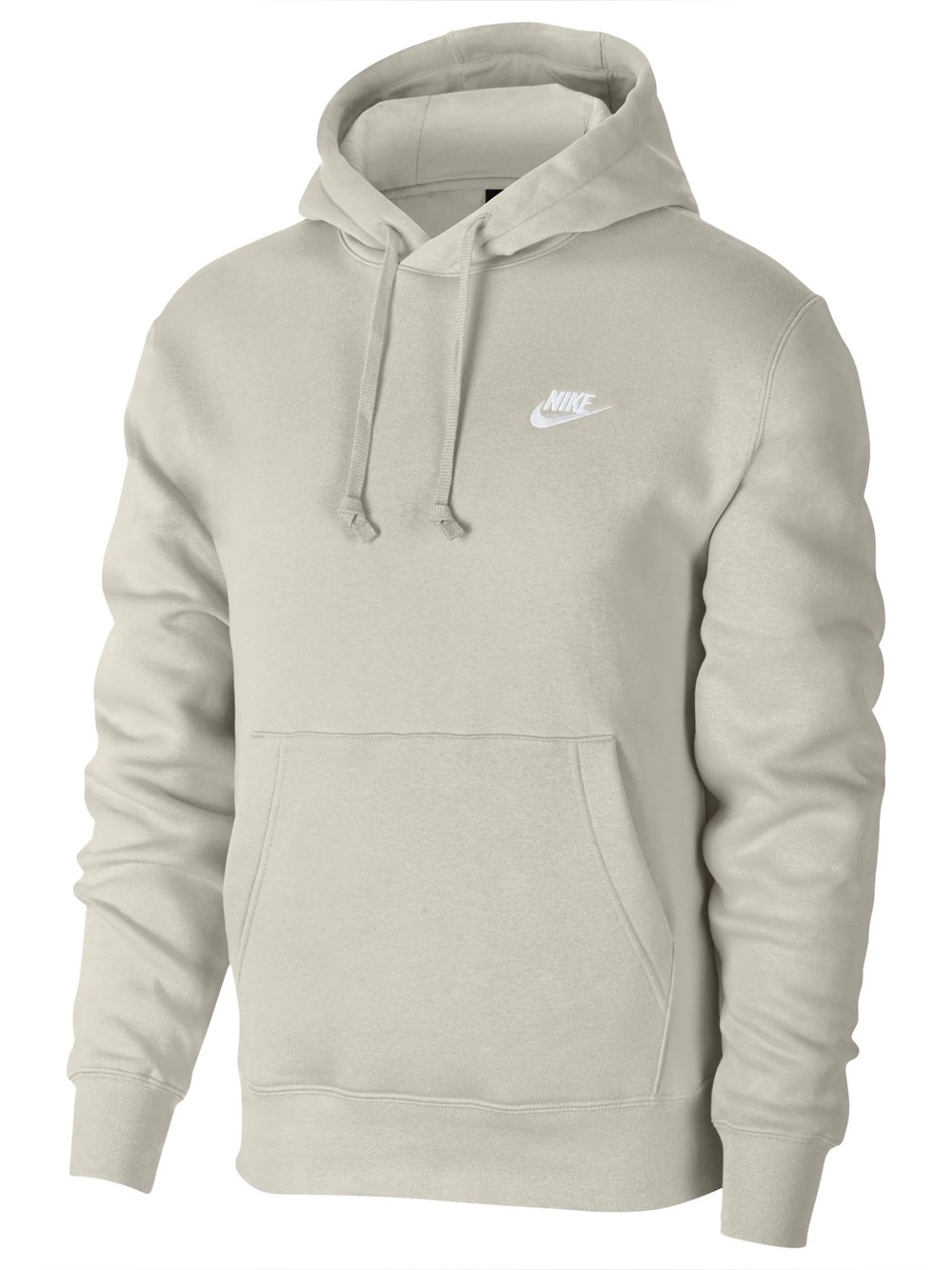 Nike Men’s Beige Logo Pullover Hoodie Large Casual Hoodie Outdoor